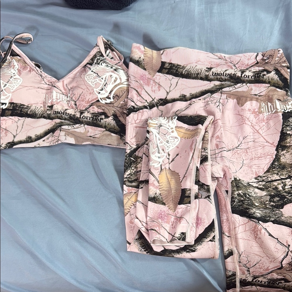 Darc Sport Pink and Black Women's Set